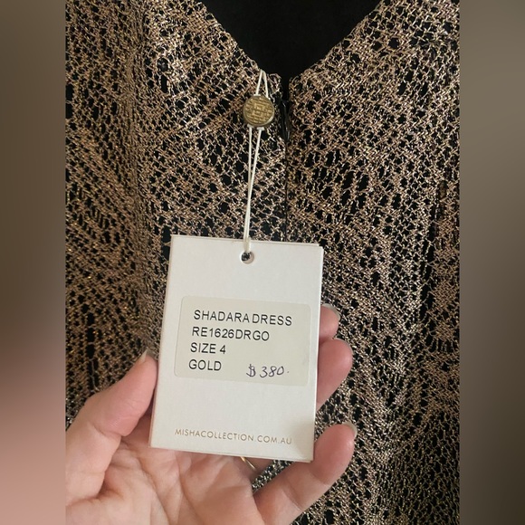 Misha Backless Gown Dress size US 4 NWT - Picture 4 of 6